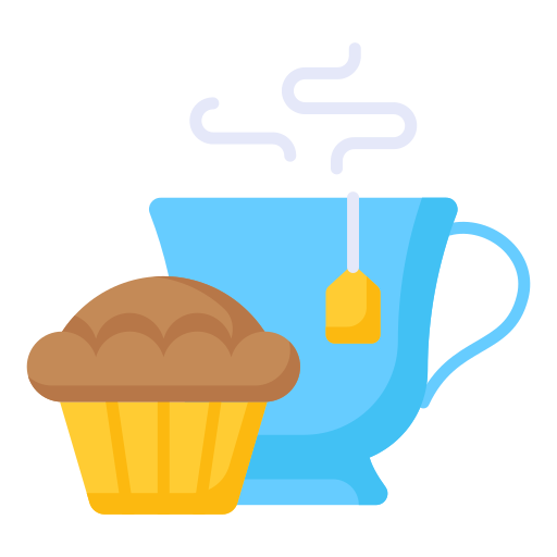 Thé et muffin pour l'Anglais